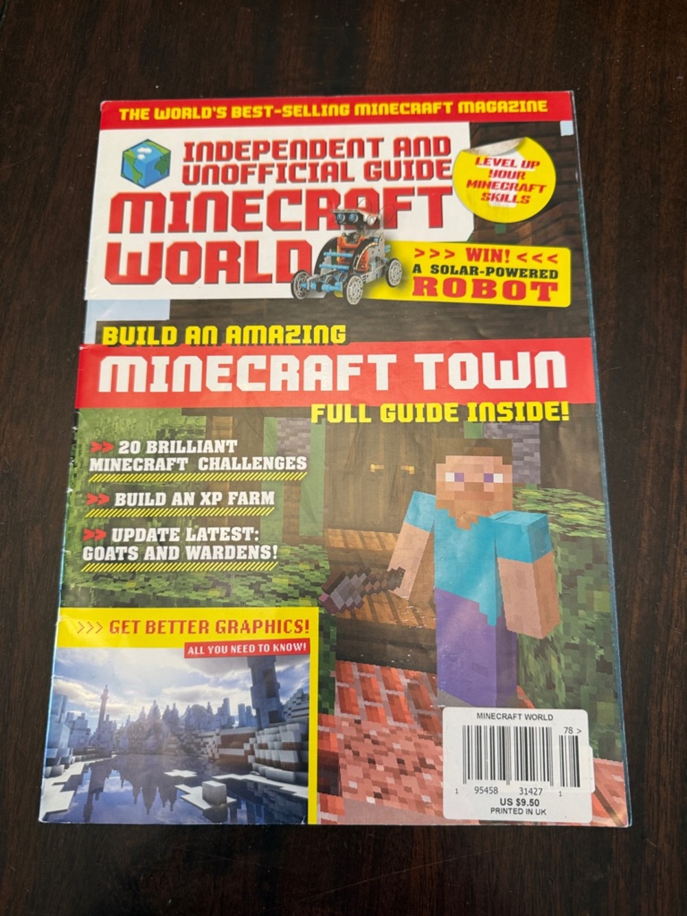 Magazine - Build an Amazing Minecraft Town (Red, Blue)